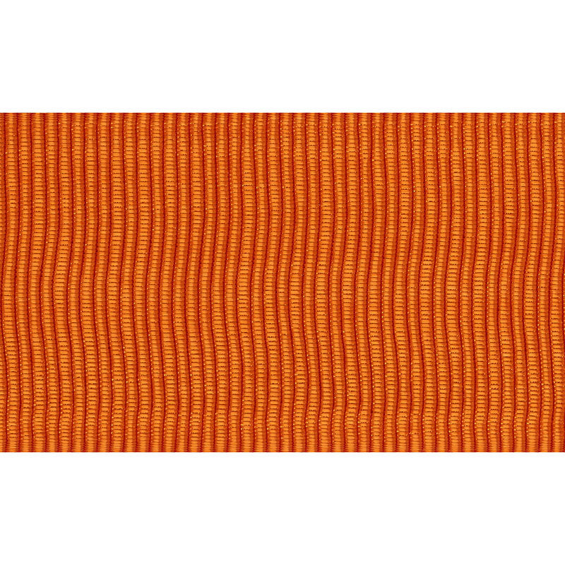 Schumacher Wide Faille Tape Orange Trim Sample 70851