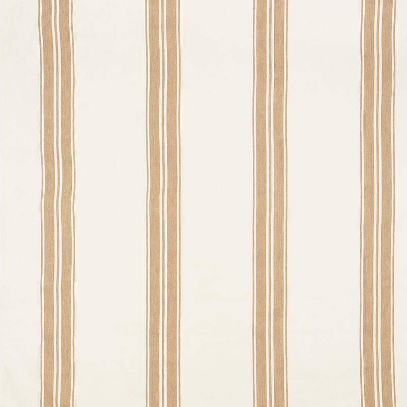 Schumacher Brentwood Stripe Neutral Fabric 70870