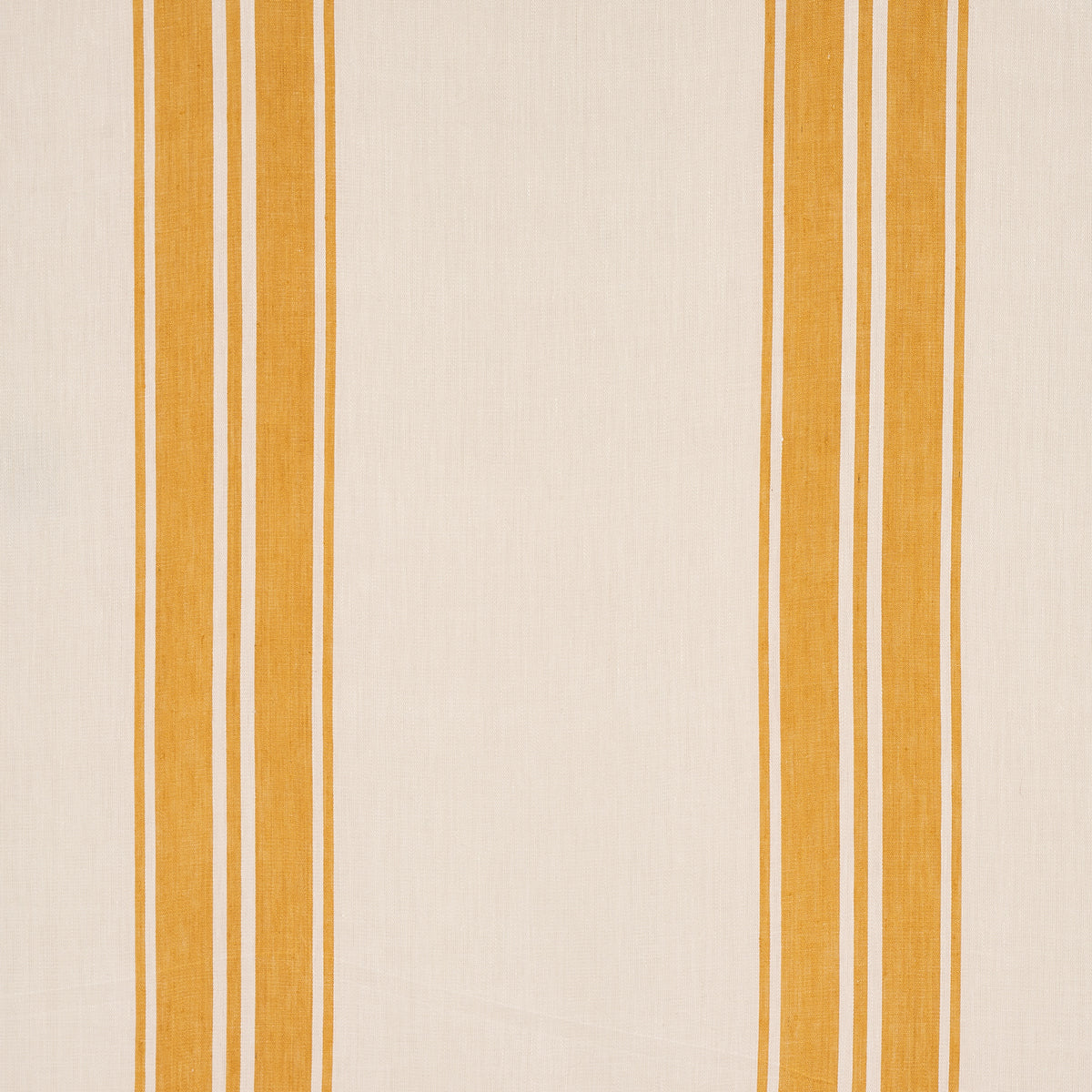 Schumacher Brentwood Stripe Yellow Fabric 70874