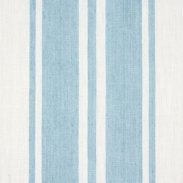 Schumacher Brentwood Stripe Pool Fabric Sample 70875