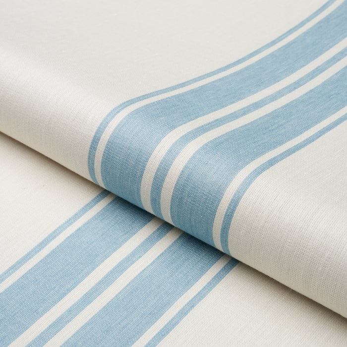 Schumacher Brentwood Stripe Pool Fabric 70875