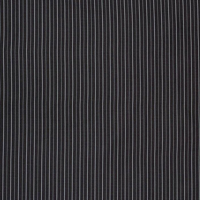 Schumacher Ostia Stripe Indoor/Outdoor Black & White Fabric Sample 70891