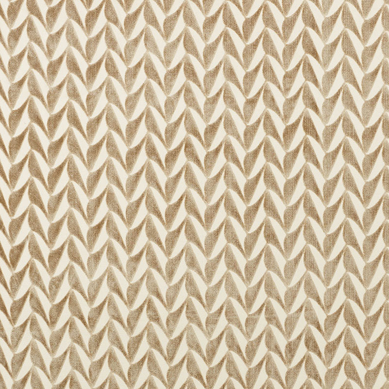 Schumacher Spades Natural Fabric 71233