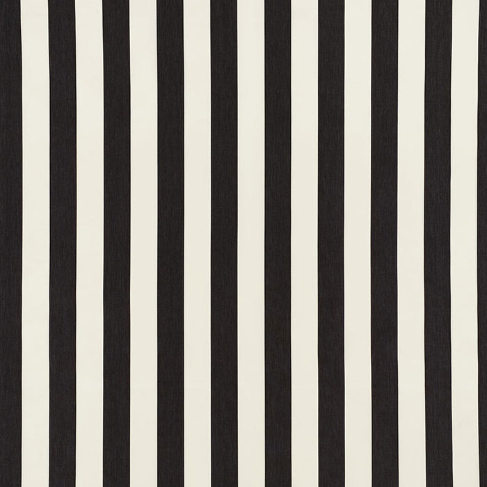 Schumacher Andy Stripe Black Fabric 71320