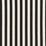 Schumacher Andy Stripe Black Fabric Sample 71320