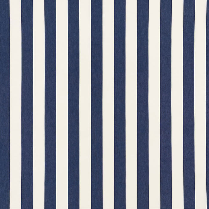 Schumacher Andy Stripe Navy Fabric 71323