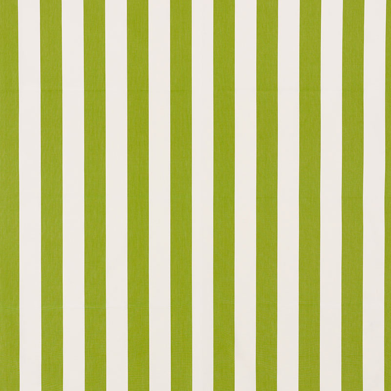 Schumacher Andy Stripe Green Fabric 71326