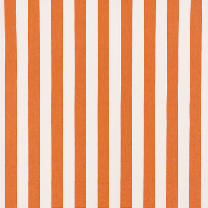 Schumacher Andy Stripe Orange Fabric 71328