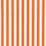 Schumacher Andy Stripe Orange Fabric Sample 71328