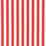 Schumacher Andy Stripe Red Fabric Sample 71329