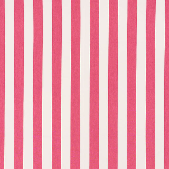 Schumacher Andy Stripe Pink Fabric Sample 71330