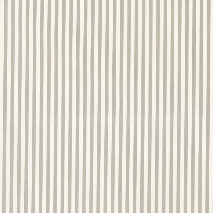 Schumacher Brigitte Stripe Grey Fabric Sample 71342