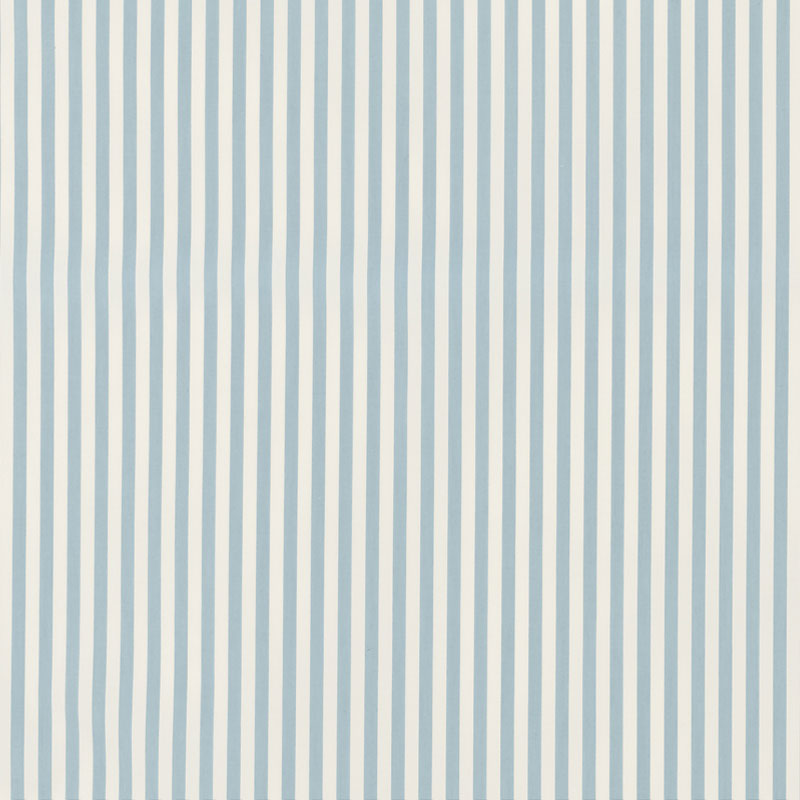 Schumacher Brigitte Stripe Sky Fabric 71345