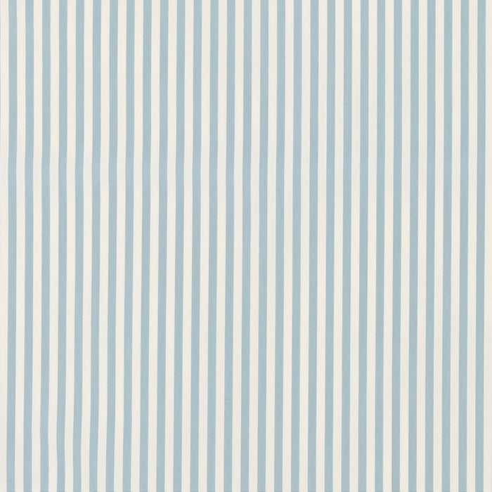 Schumacher Brigitte Stripe Sky Fabric Sample 71345