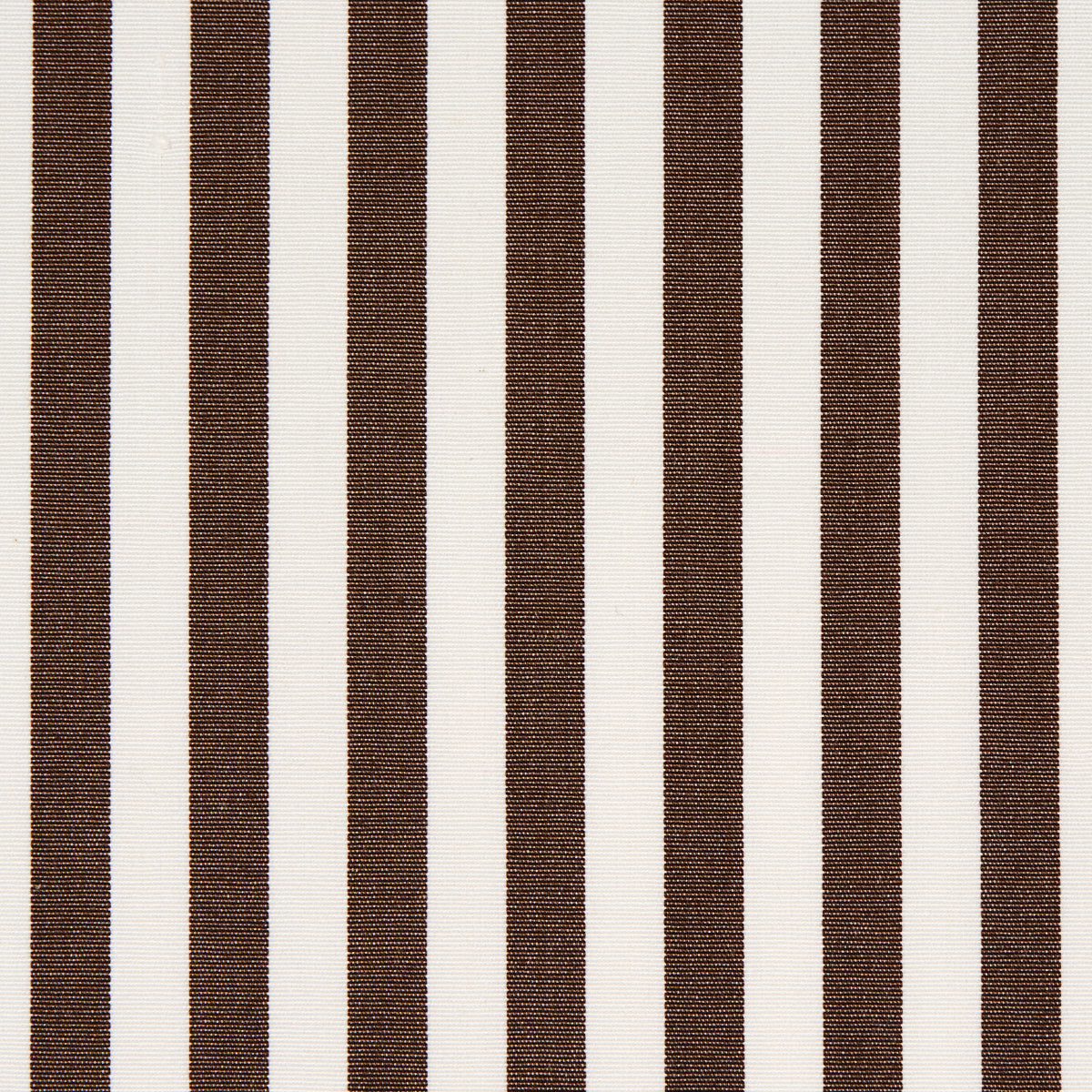 Schumacher Brigitte Stripe Brown Fabric 71347