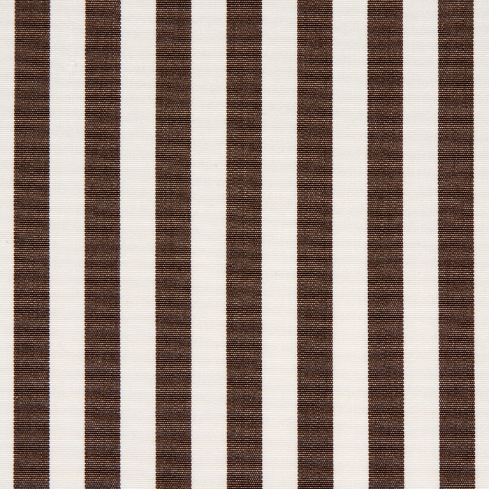 Schumacher Brigitte Stripe Brown Fabric 71347