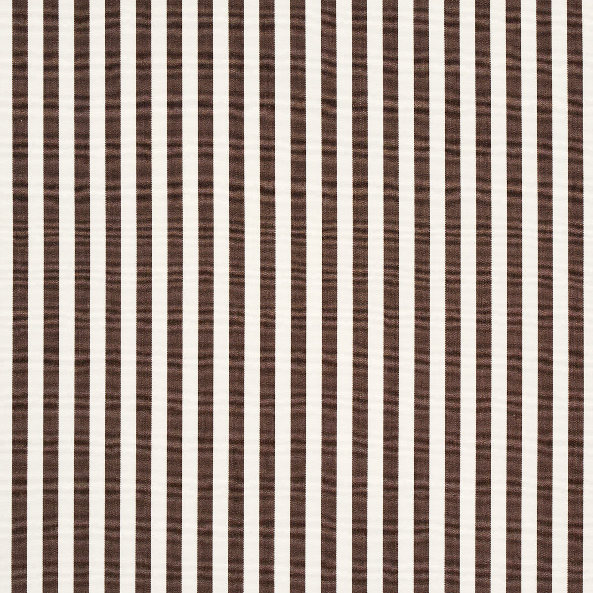 Schumacher Brigitte Stripe Brown Fabric 71347