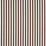 Schumacher Brigitte Stripe Brown Fabric Sample 71347