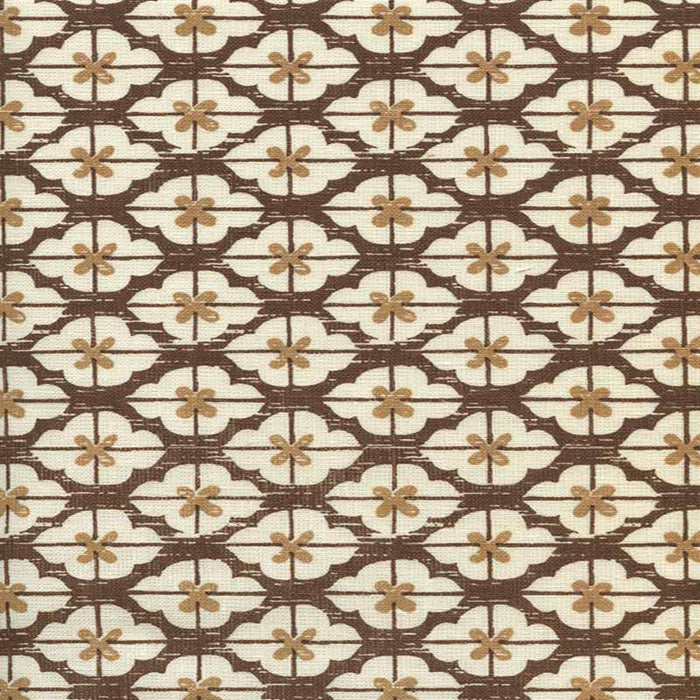 China Seas Kyoto Two Color Brown Camel Fabric Sample 7135-09