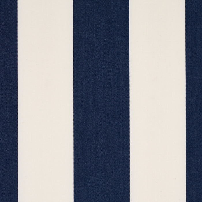 Schumacher James Stripe Navy Fabric Sample 71354