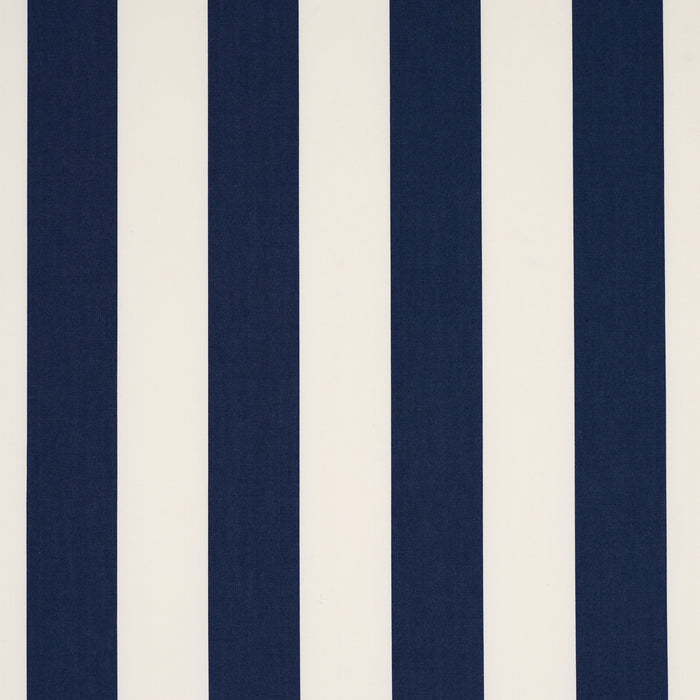 Schumacher James Stripe Navy Fabric Sample 71354