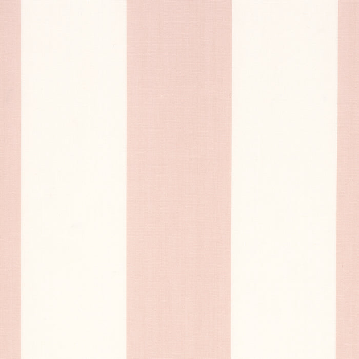 Schumacher James Stripe Blush Fabric Sample 71356