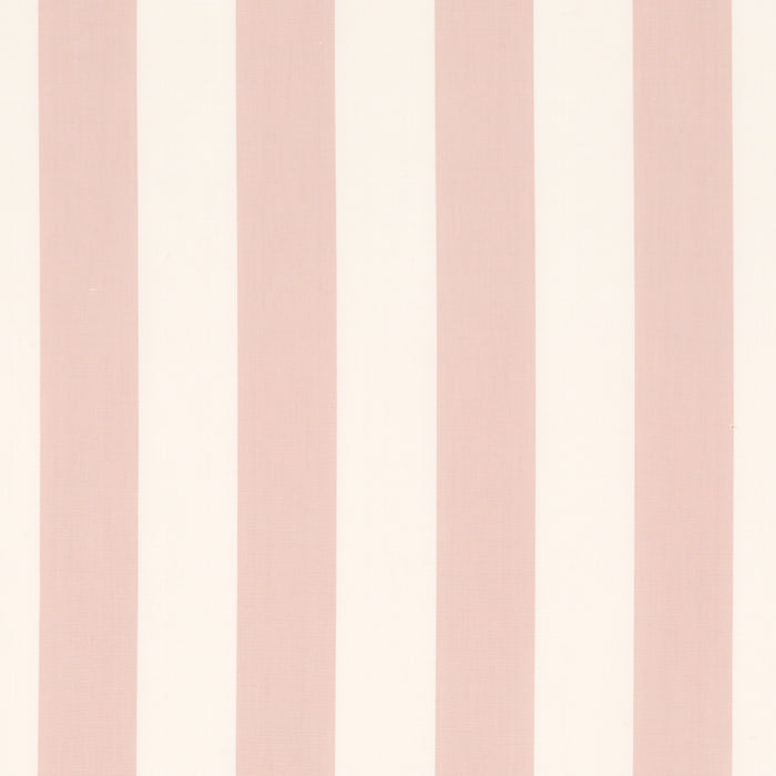 Schumacher James Stripe Blush Fabric Sample 71356