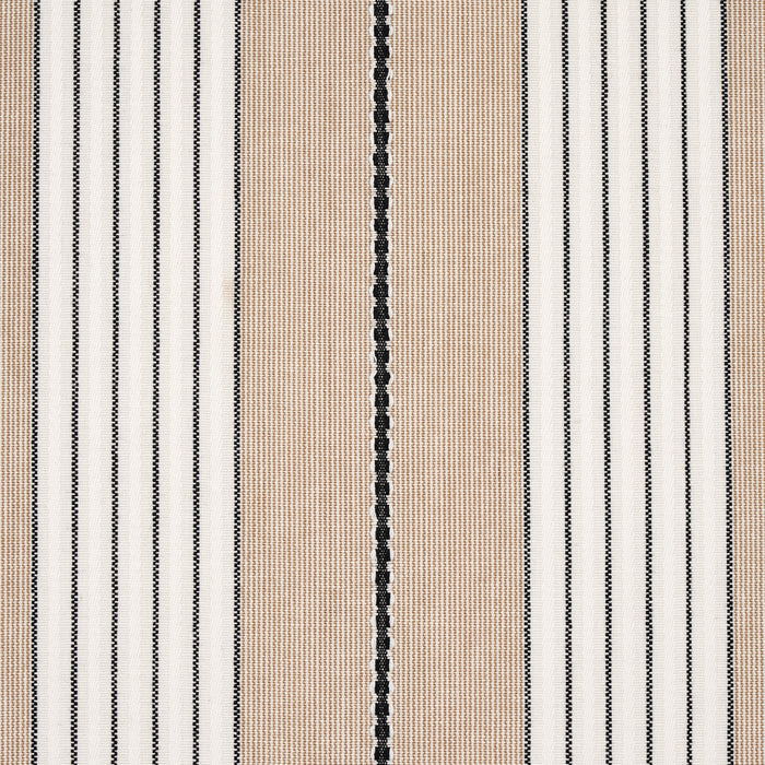 Schumacher Audrey Stripe Natural Fabric Sample 71375