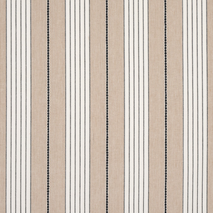 Schumacher Audrey Stripe Natural Fabric Sample 71375