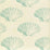 China Seas Seashell Aqua Fabric Sample 7150-03