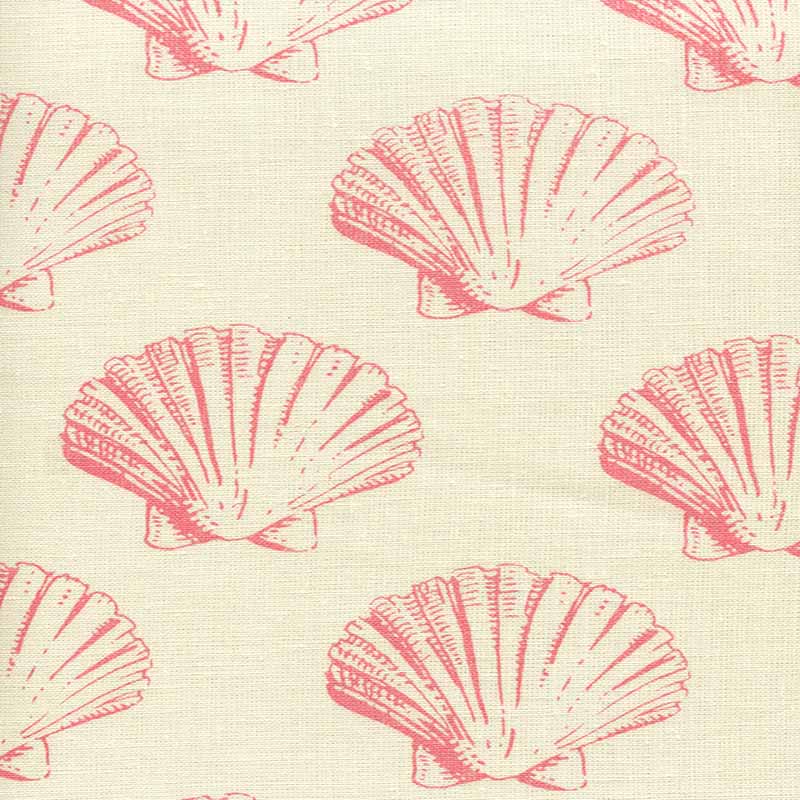 China Seas Seashell Pink Fabric 7150-05