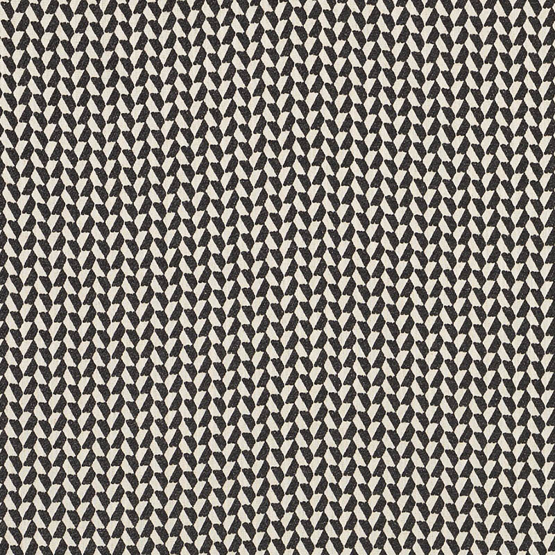 Schumacher Emile Charcoal Fabric Sample 71560