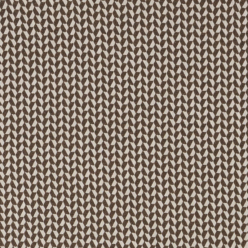 Schumacher Emile Truffle Fabric 71561