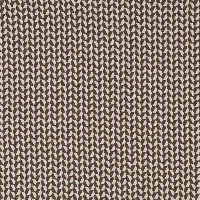 Schumacher Emile Truffle Fabric Sample 71561