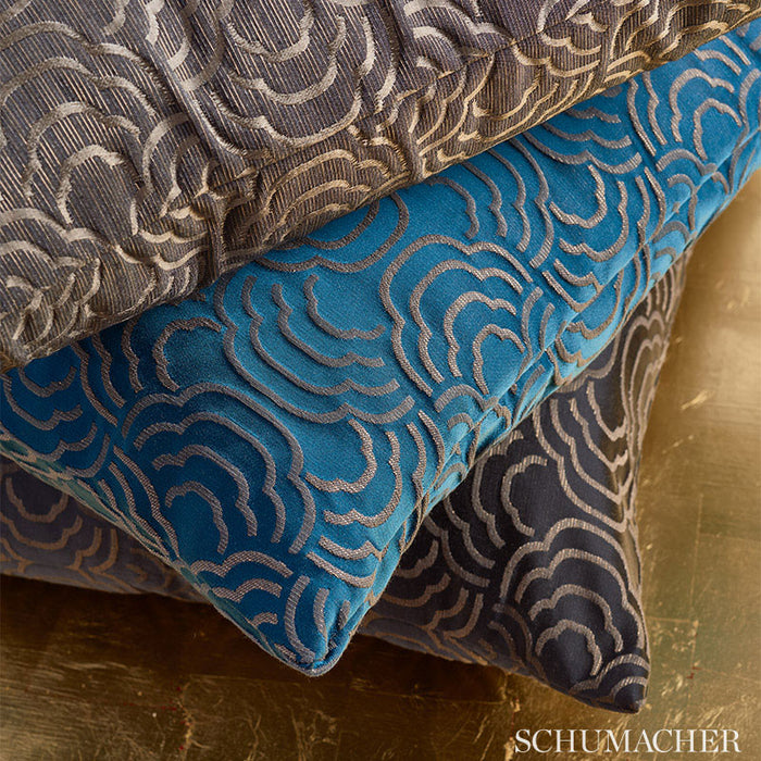 Schumacher Apollo Moonstone Fabric Sample 71650