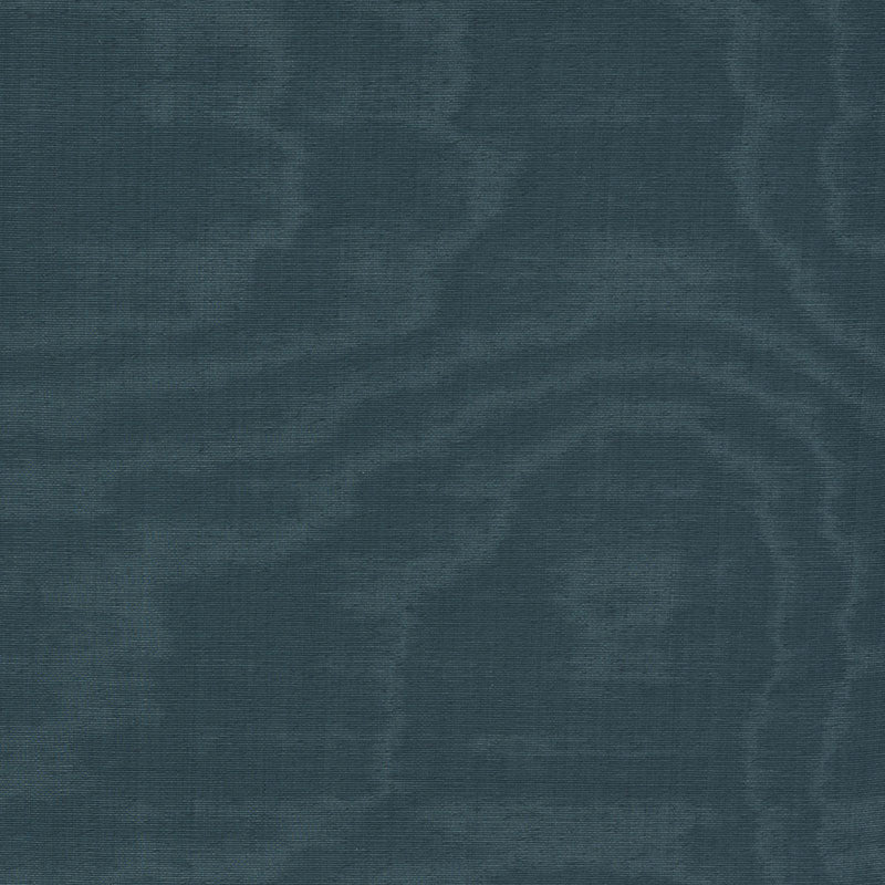 Schumacher Luna Moire Aegean Fabric 71673