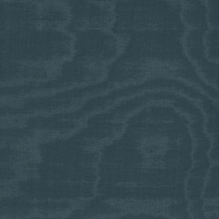 Schumacher Luna Moire Aegean Fabric Sample 71673