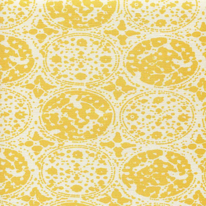 China Seas Bodri Batik Yellow Fabric Sample 7170-04