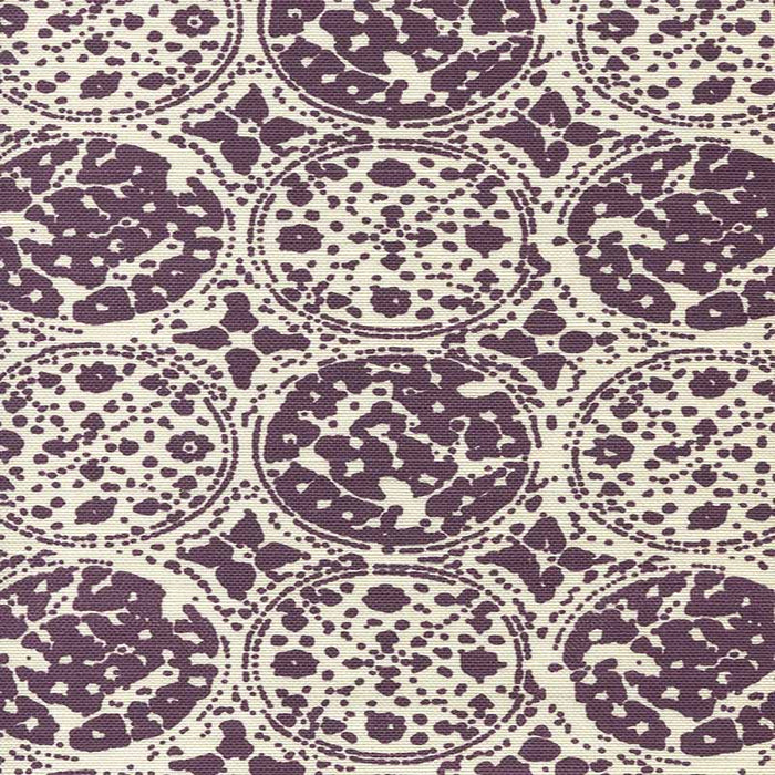 China Seas Bodri Batik Purple Fabric Sample 7170-09