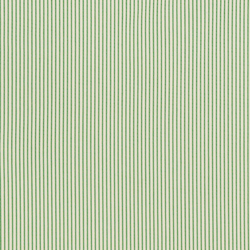 Schumacher Stitched Stripe Indoor/Outdoor Green Fabric 71740