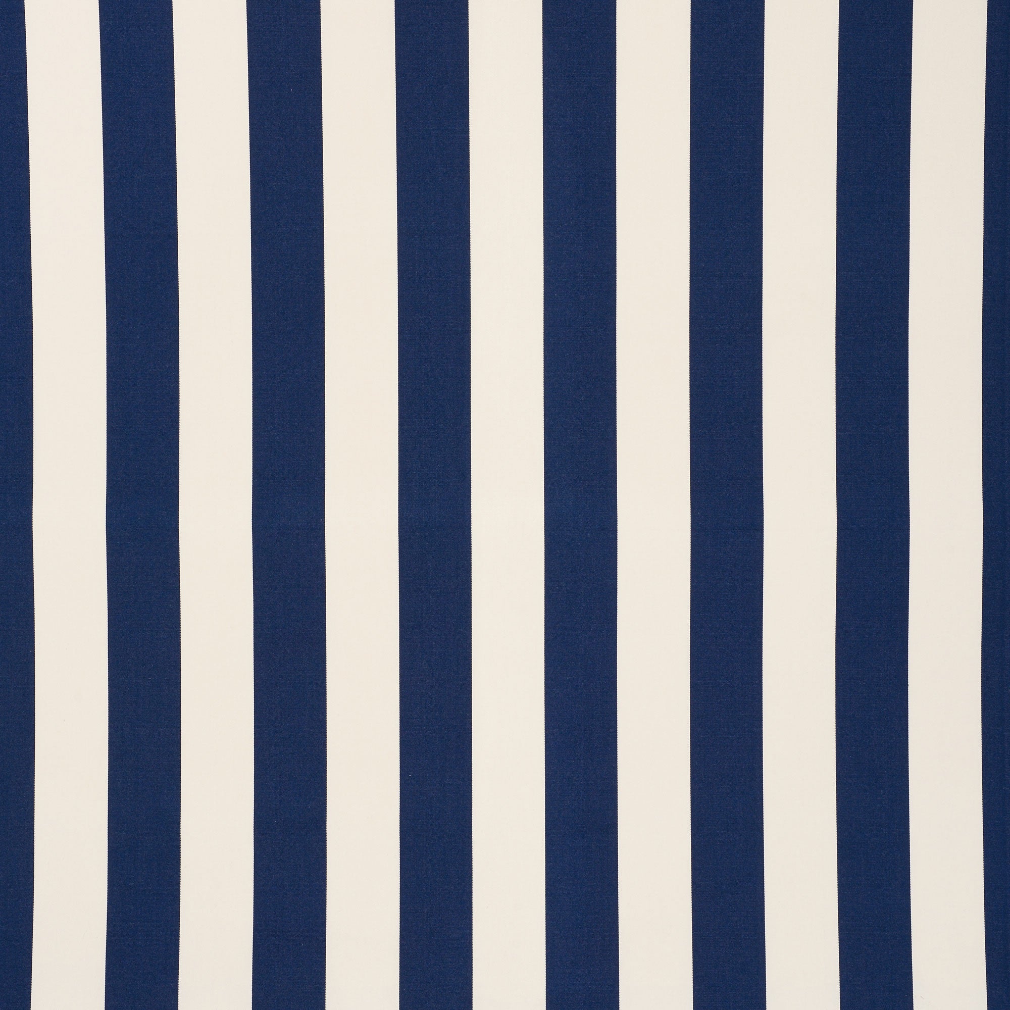 Schumacher Cabana Stripe Indoor/Outdoor Navy Fabric 71755