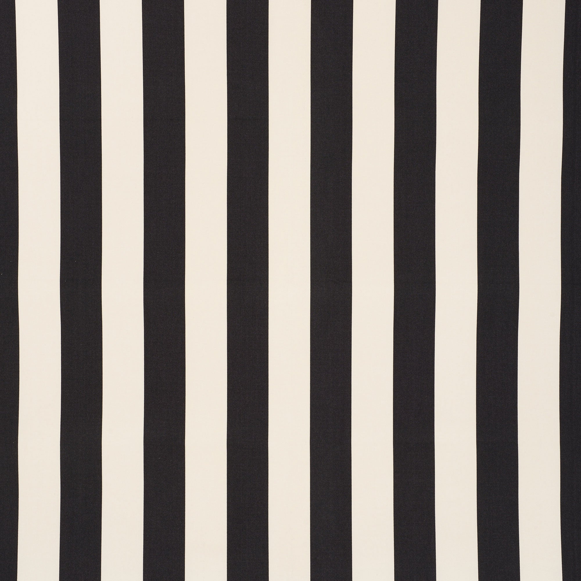 Schumacher Cabana Stripe Indoor/Outdoor Black Fabric 71756