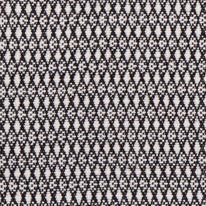 Schumacher Zoila Black Fabric Sample 71860