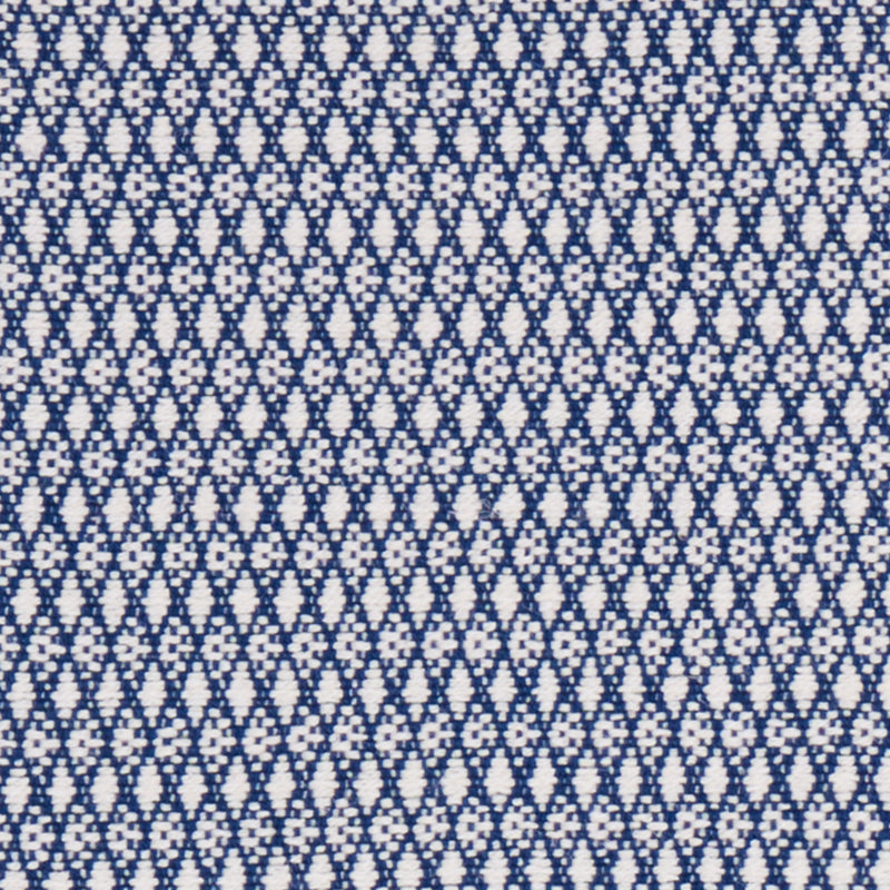 Schumacher Zoila Blue Fabric Sample 71861