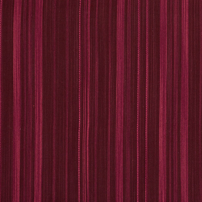 Schumacher Cajamarca Stripe Berry Fabric Sample 71881