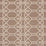 Schumacher Ziz Embroidery Mocha Fabric Sample 71932