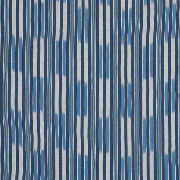 Schumacher Cusco Ikat Blue Fabric 71970