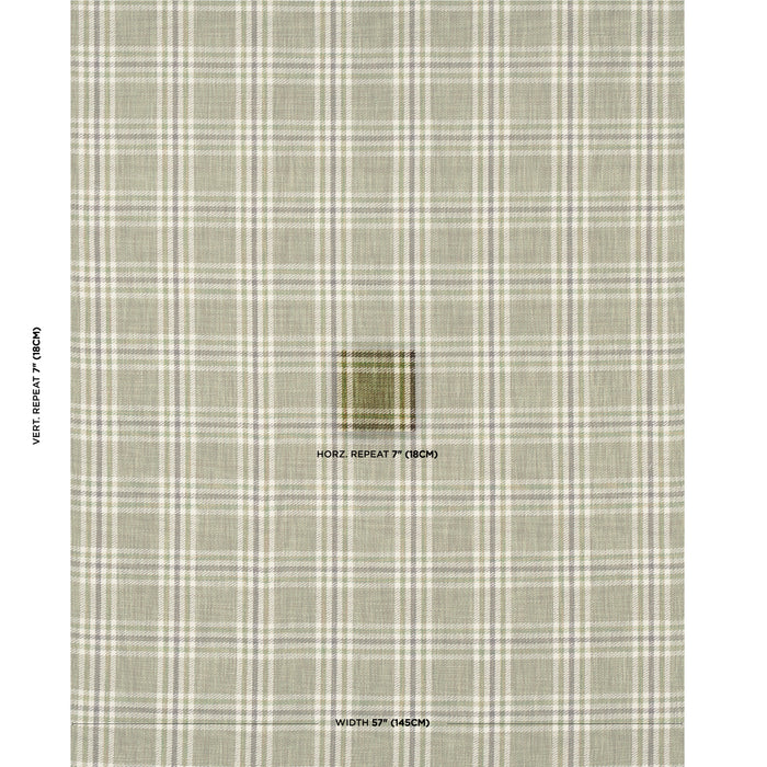 Schumacher Mariga Green Fabric 72063