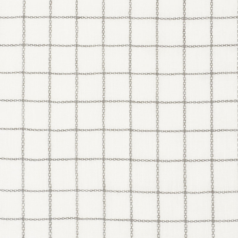 Schumacher Agnes Sheer Grisaille Fabric 72081