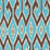 China Seas Aquarius Turquoise/brown Fabric Sample 7210-04